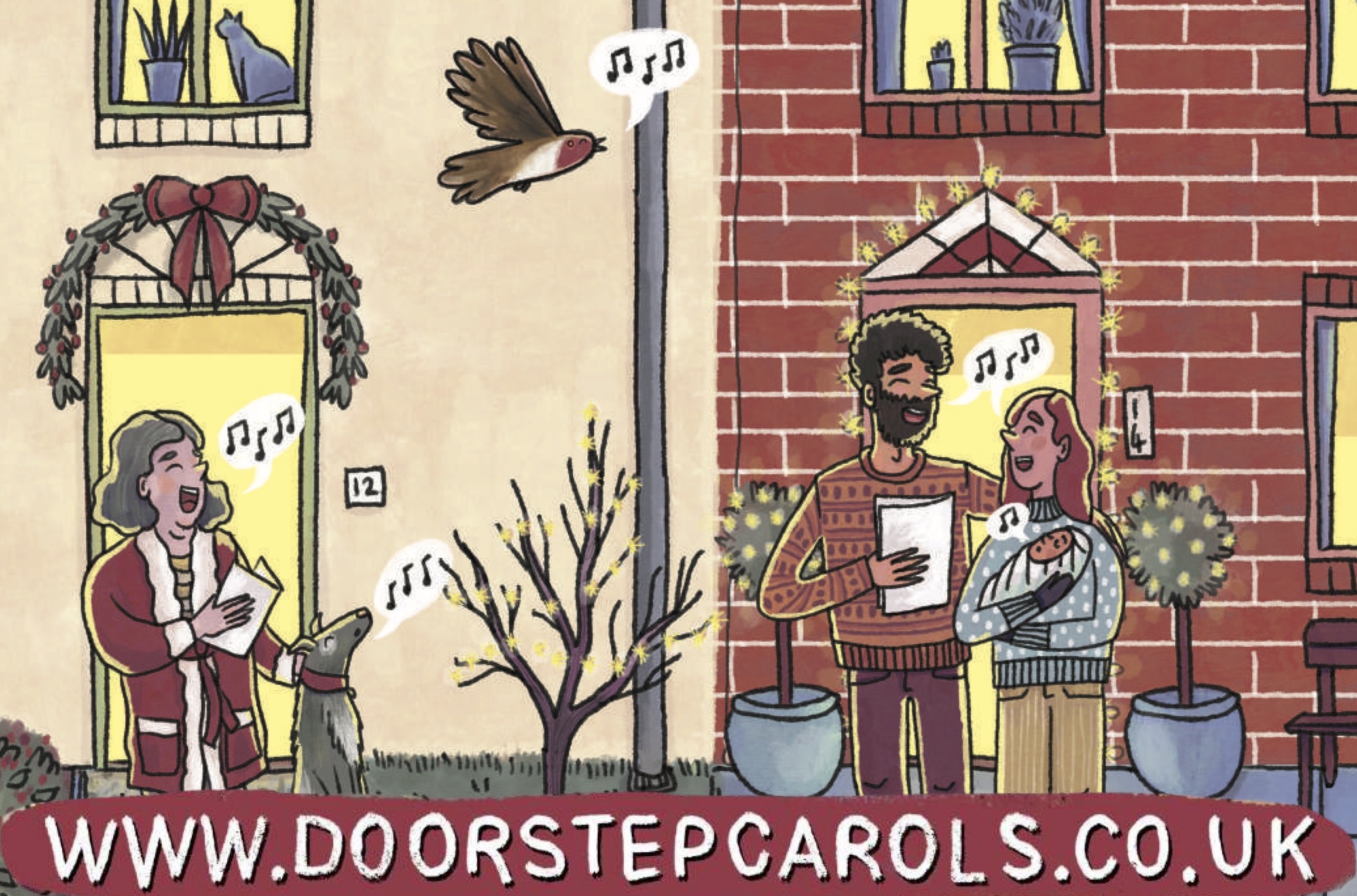 Doorstep Carols, 16th Dec: 6-7pm
