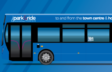 Ipswich P&R 800 buses suspended Mon 25th
