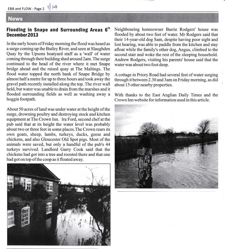 1401 EbbFlow report on 51213 flood EADT etc
