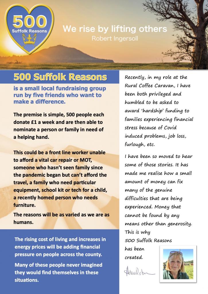 500 Suffolk Reasons A5 Flyer v2 p1of2