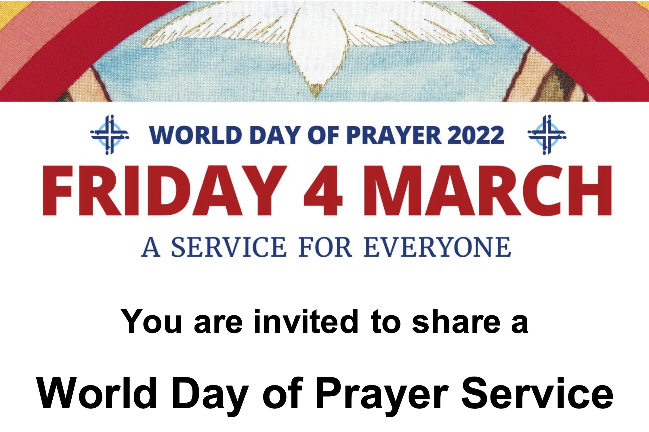 World Day of Prayer, Friday 4th March
