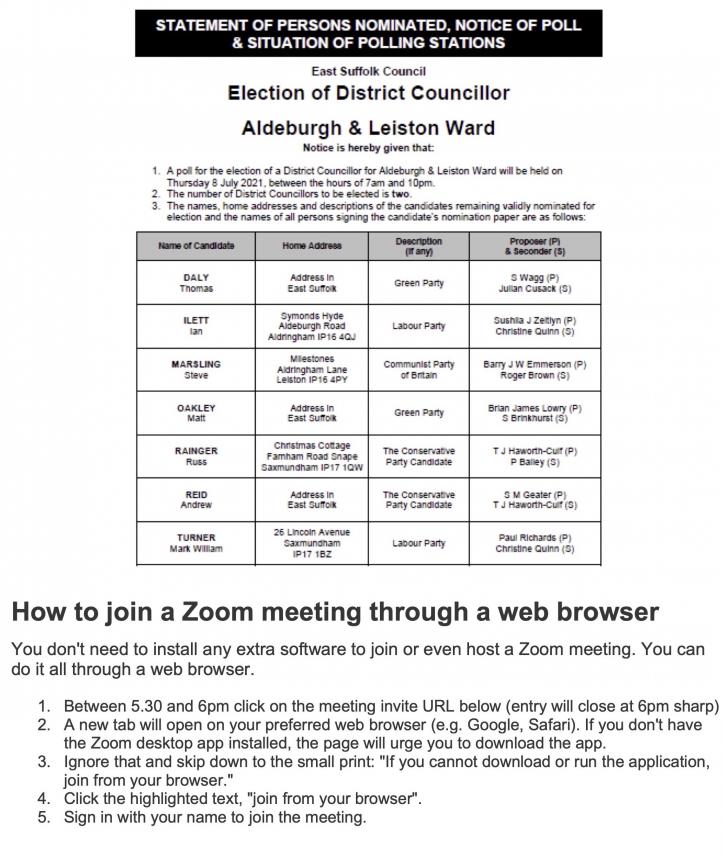 210701 invite to Zoom Hustings p2 toppedtailed