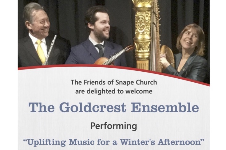 18th Feb at 3pm: The Goldcrest Ensemble at Snape Church