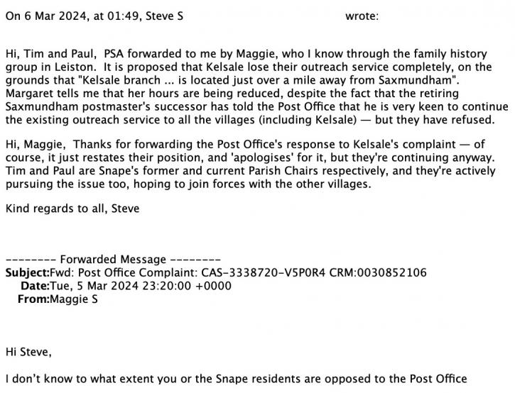 240306 p8of10 Kelsale Post Office closures email thread