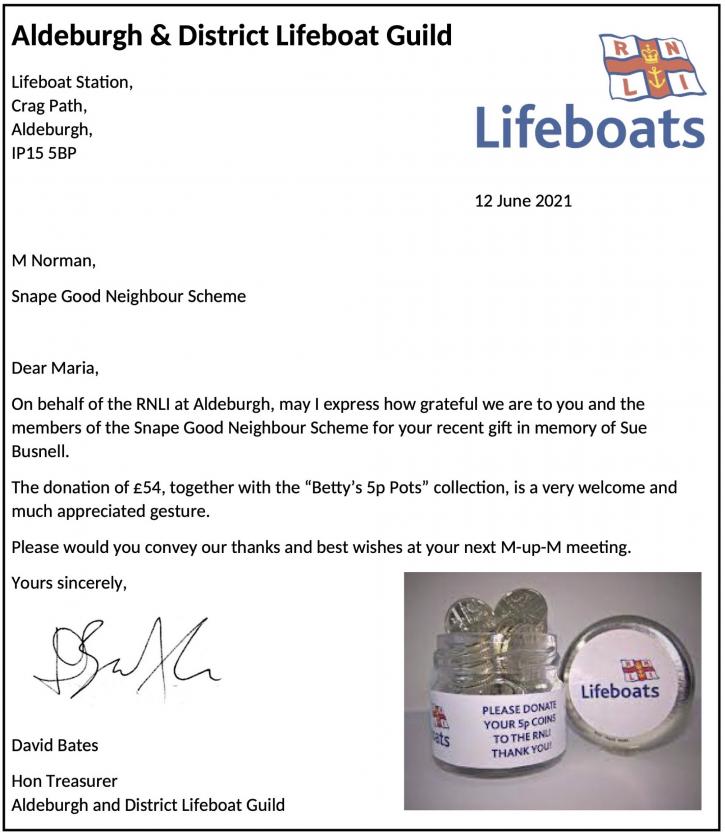 210612 RNLI to SGNS letter w 5p pots
