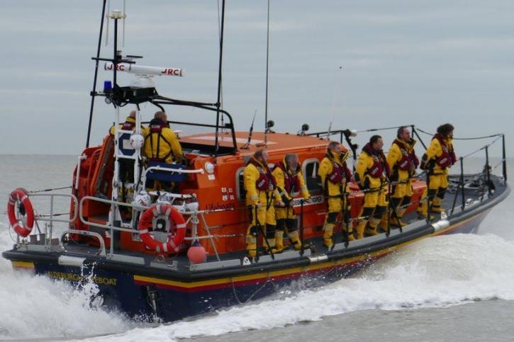 Aldeburgh lifeboat Caron HillRNLI 3x2