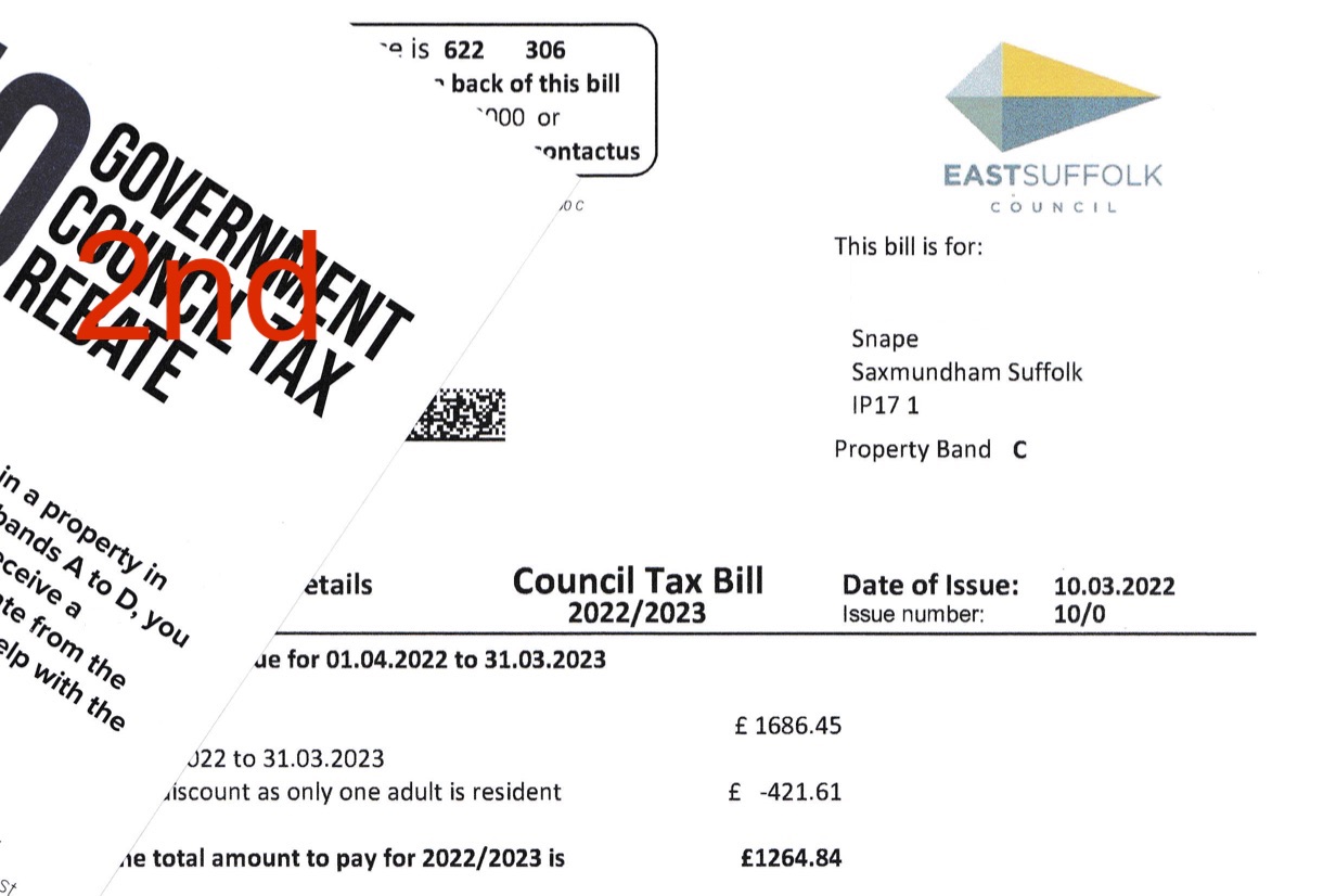2nd Council Tax Rebate Grant discretionary scheme