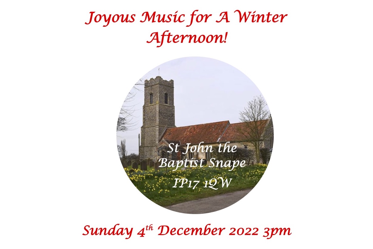 Joyous Music for a Winter Afternoon!