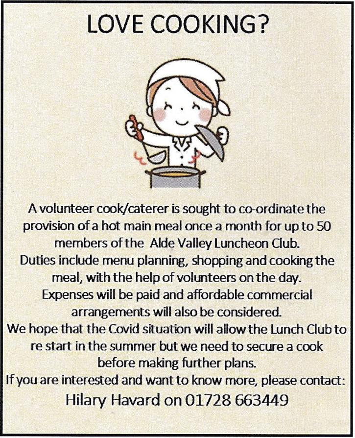 AV Lunch Club cook ad