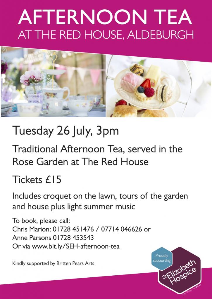 220726 St ElizRed House Afternoon Tea