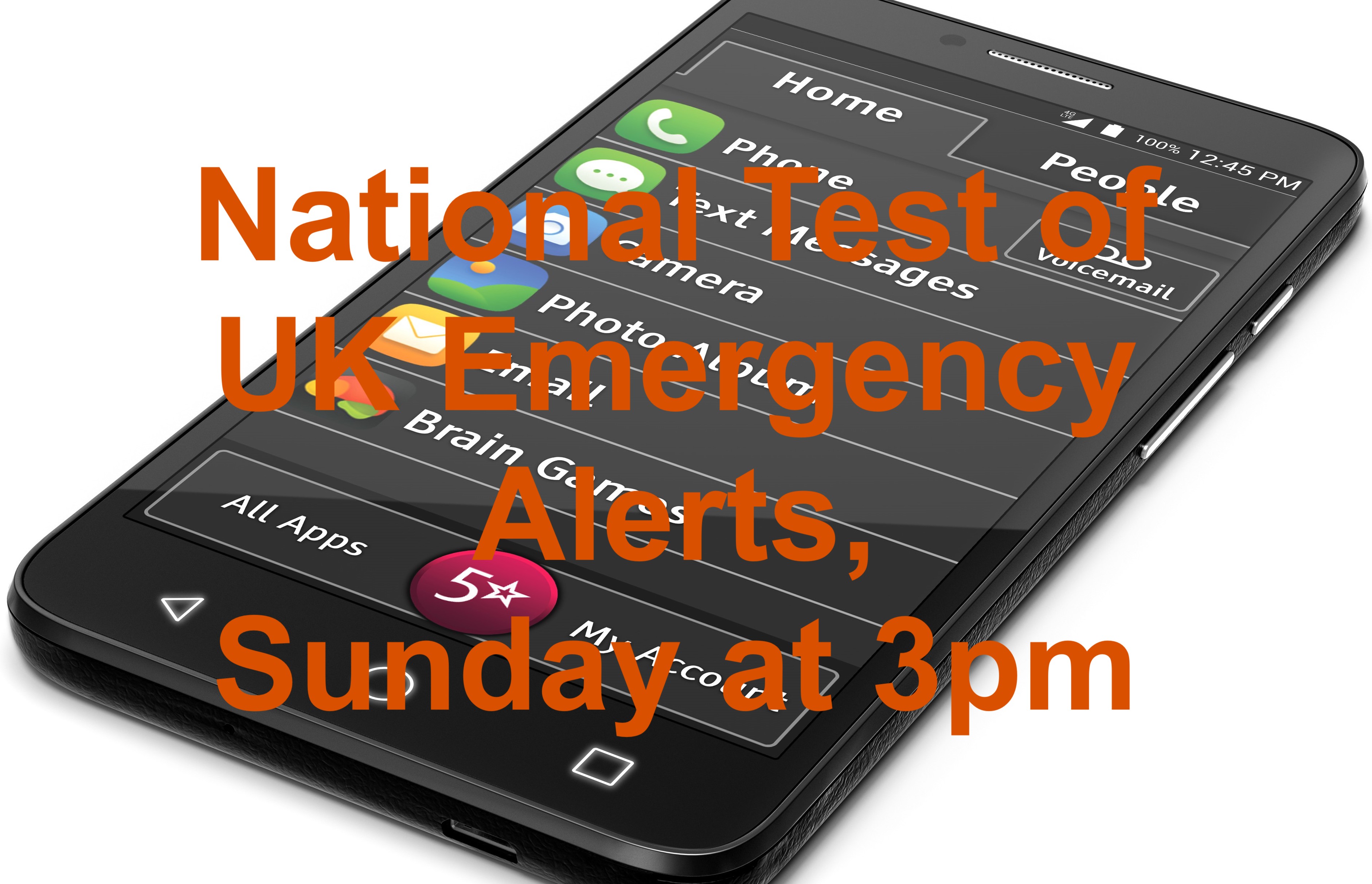 National Test of UK Emergency Alerts