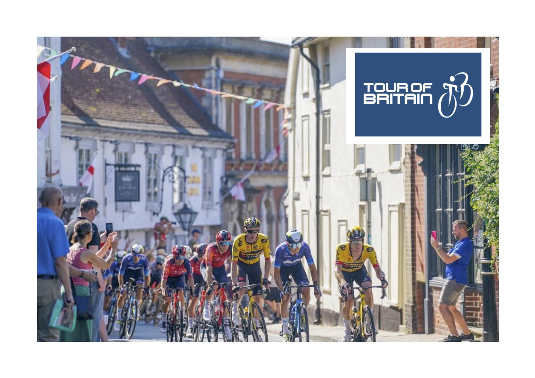 Sun 8th Sept: Tour of Britain visits Snape