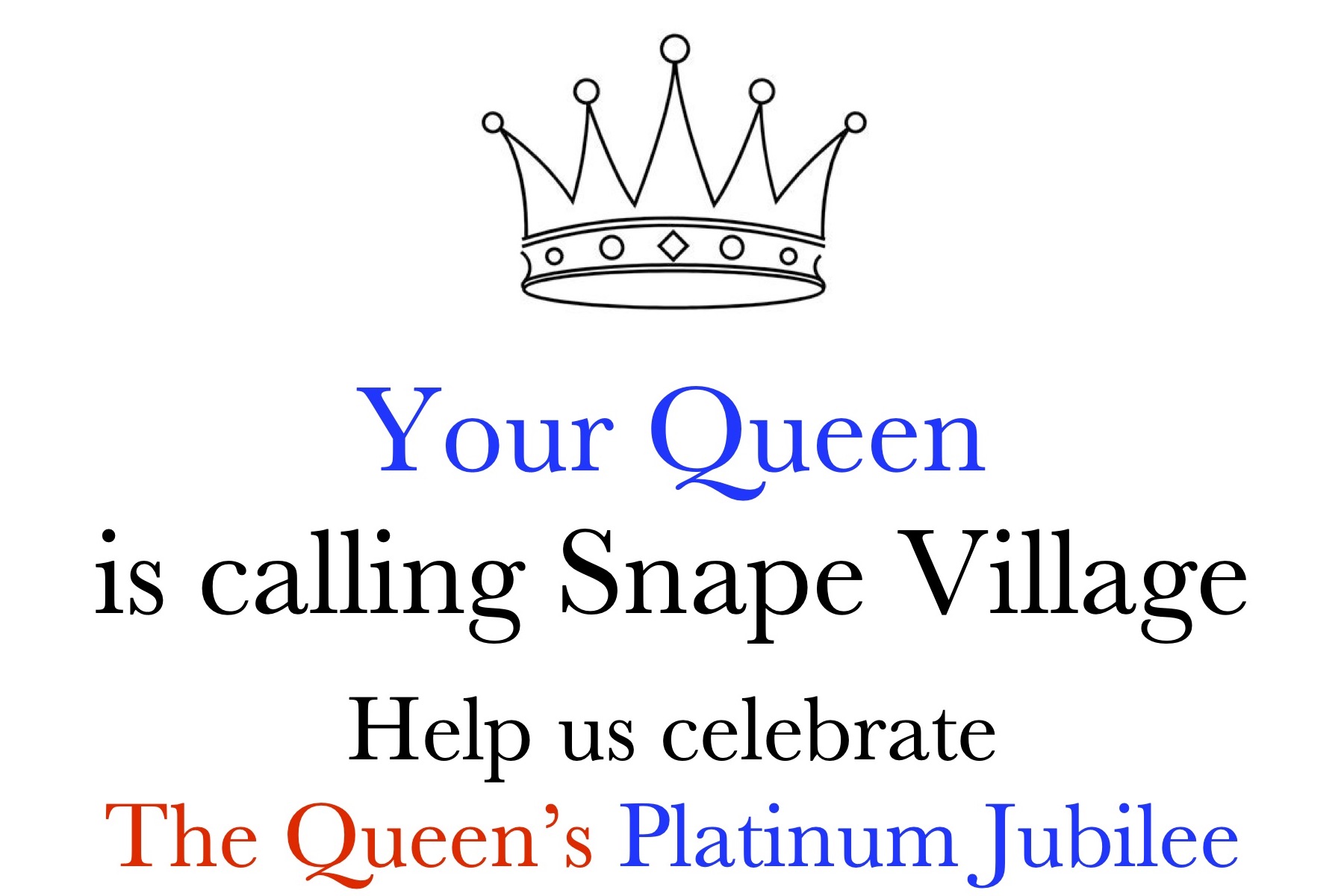 Queen's Platinum Jubilee plans