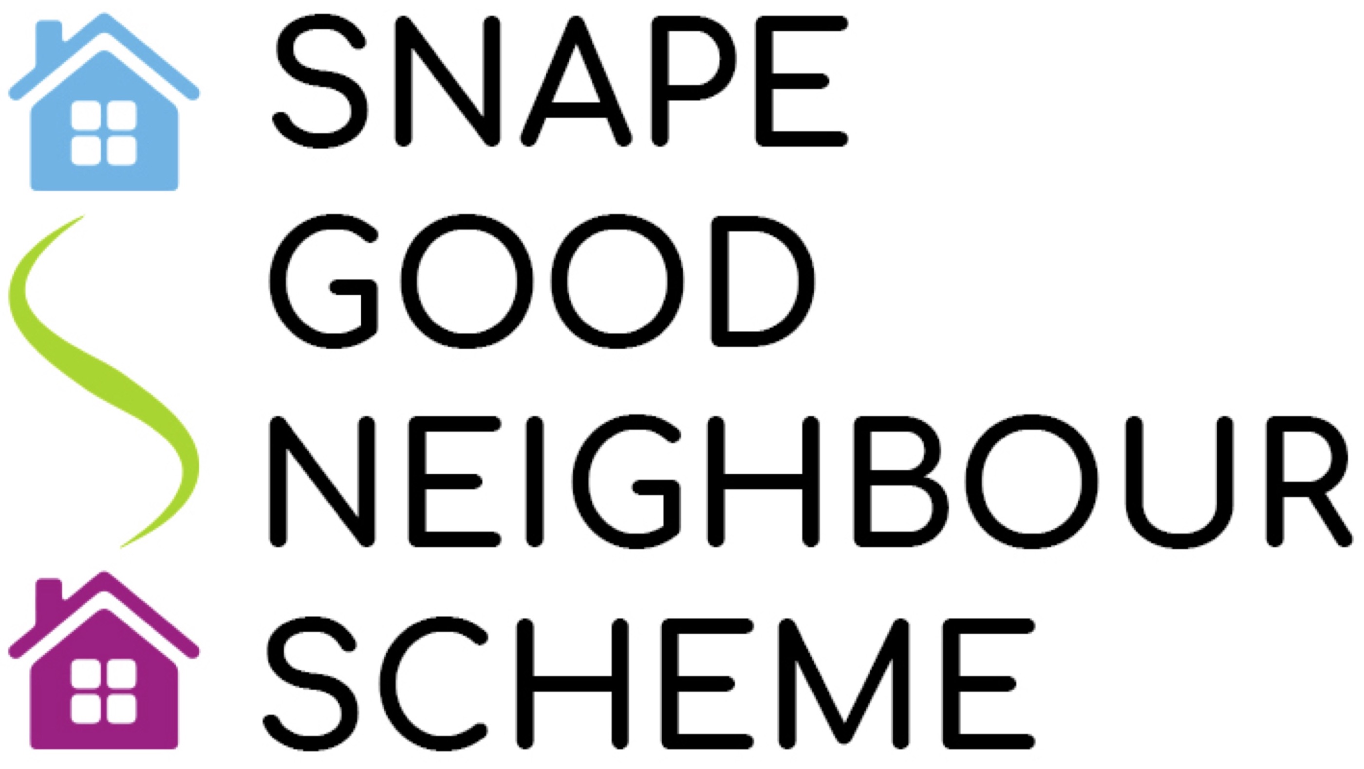 Snape Good Neighbour Scheme logo, which appears on Volunteers' passes