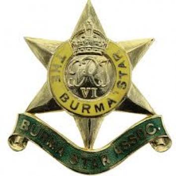 Burma Star Assoc badge